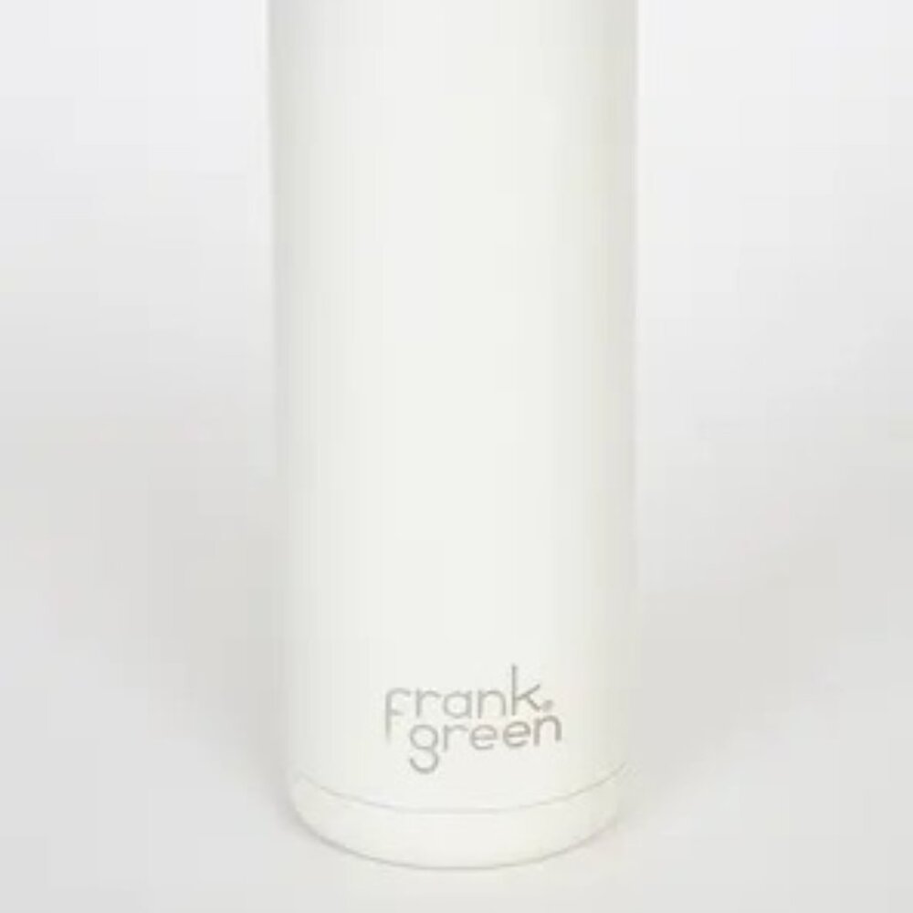 White Ceramic Reusable Water Bottle